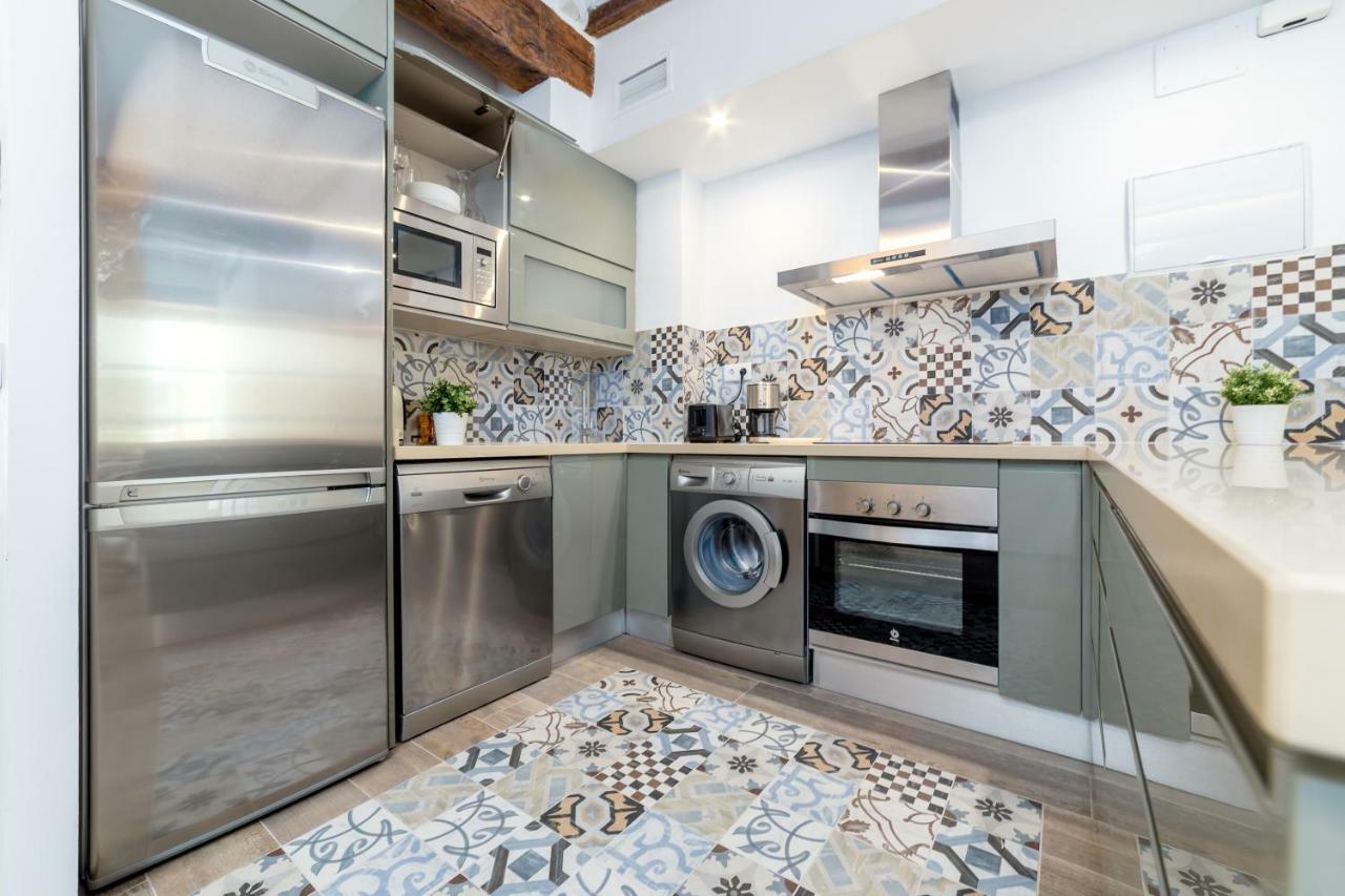 瓦伦西亚Florit Flats - Cathedral Luxury Terrace Flat 2Br 2Ba Ac Wifi公寓 外观 照片