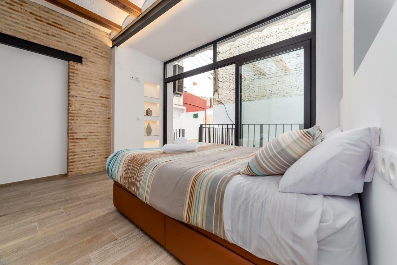 瓦伦西亚Florit Flats - Cathedral Luxury Terrace Flat 2Br 2Ba Ac Wifi公寓 外观 照片