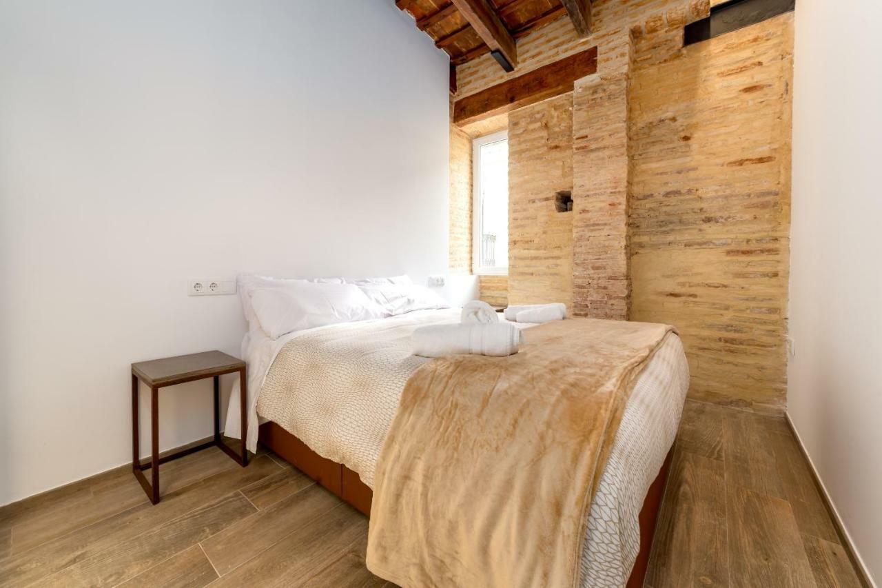 瓦伦西亚Florit Flats - Cathedral Luxury Terrace Flat 2Br 2Ba Ac Wifi公寓 外观 照片