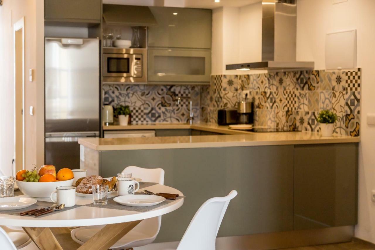 瓦伦西亚Florit Flats - Cathedral Luxury Terrace Flat 2Br 2Ba Ac Wifi公寓 外观 照片
